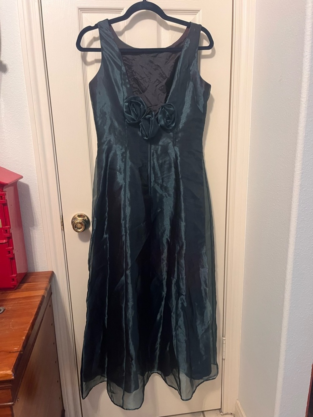 Alex Evenings Dark Teal Evening Gown - Picture 2 of 2